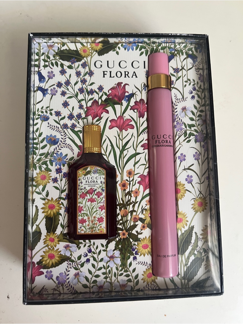 Gucci Flora Pink  Gold Fragrance Set